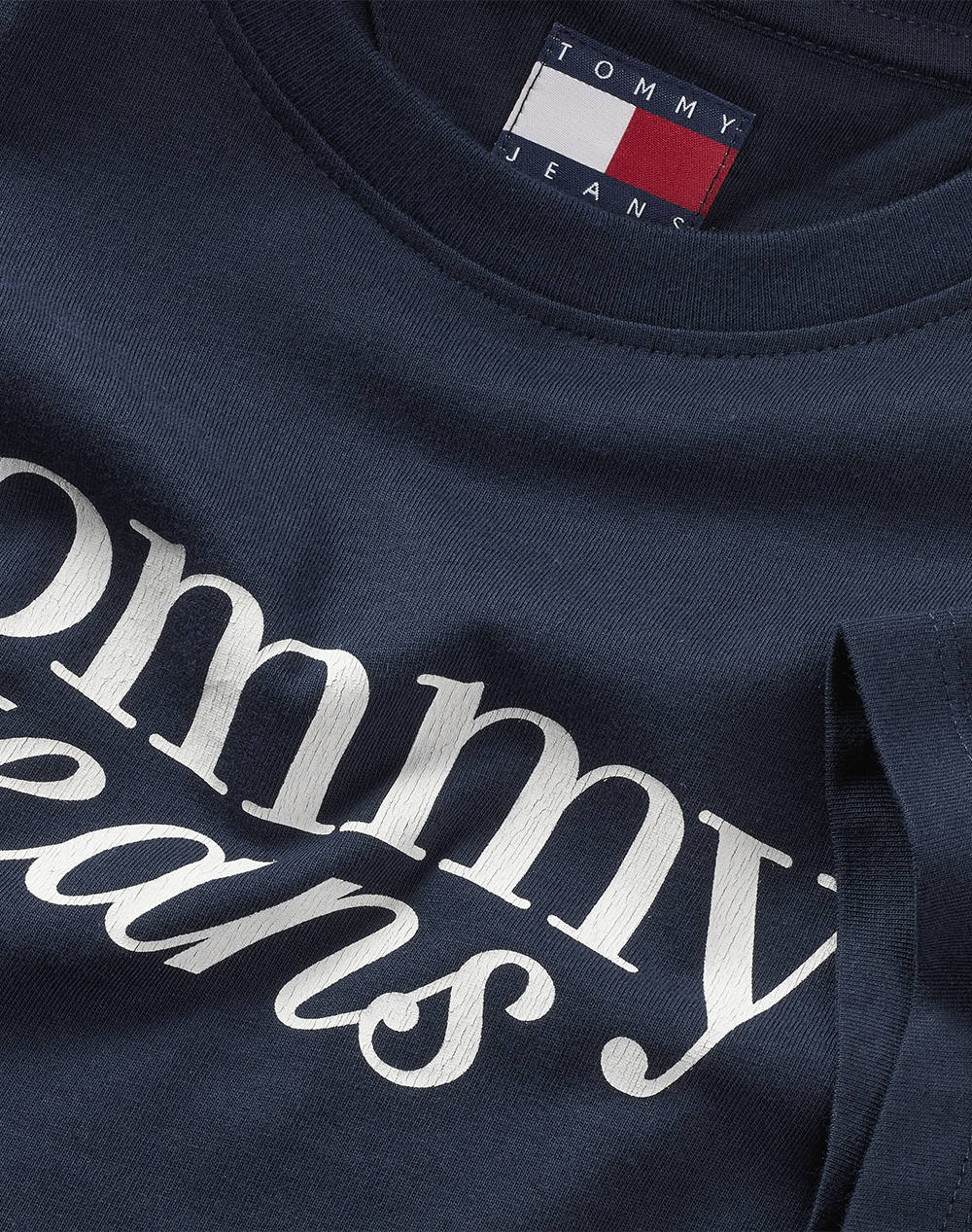 TOMMY JEANS TJW SLIM ESSENTIAL LOGO TEE EXT