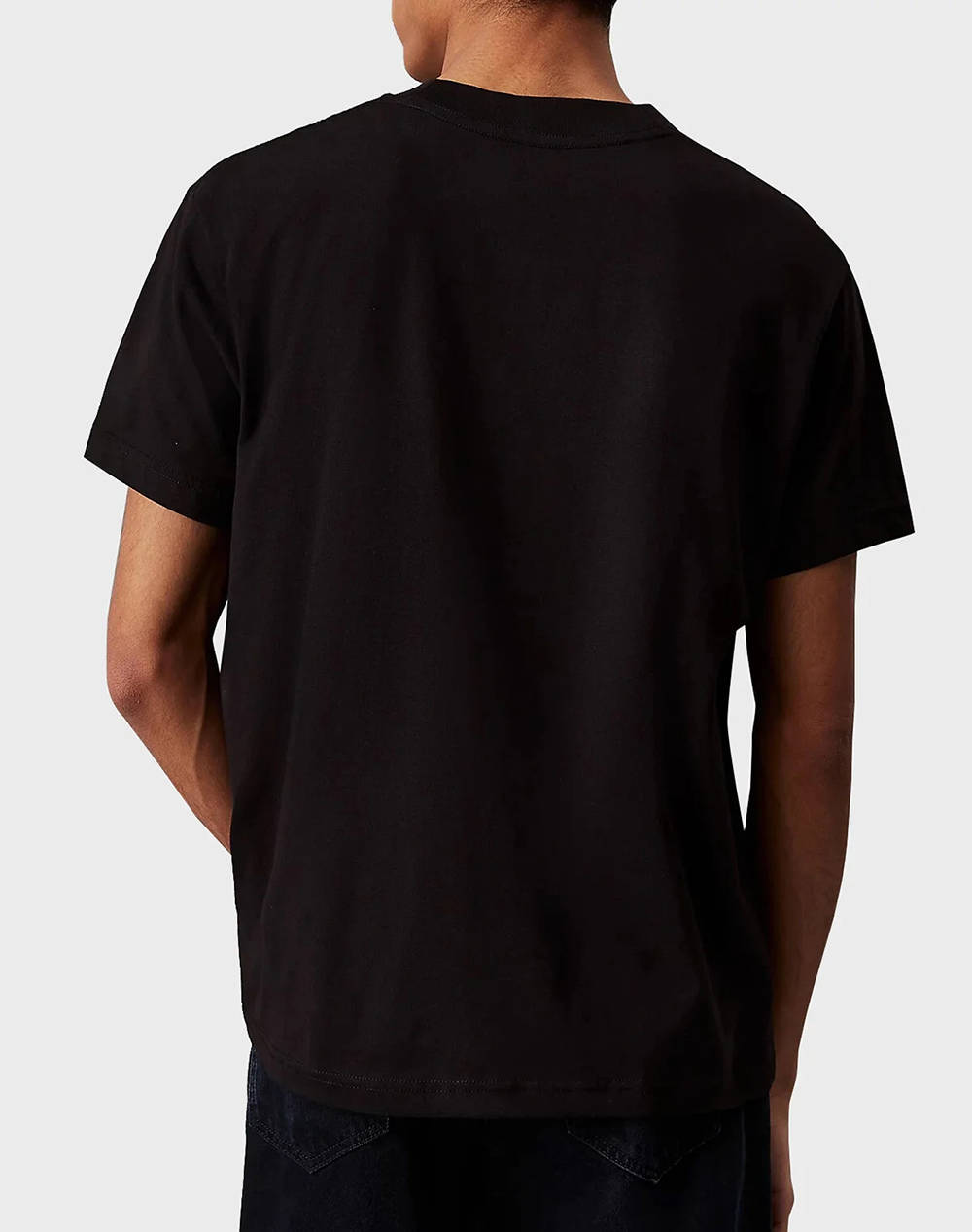 CALVIN KLEIN JEANS TEXTURED MONOLOGO TEE