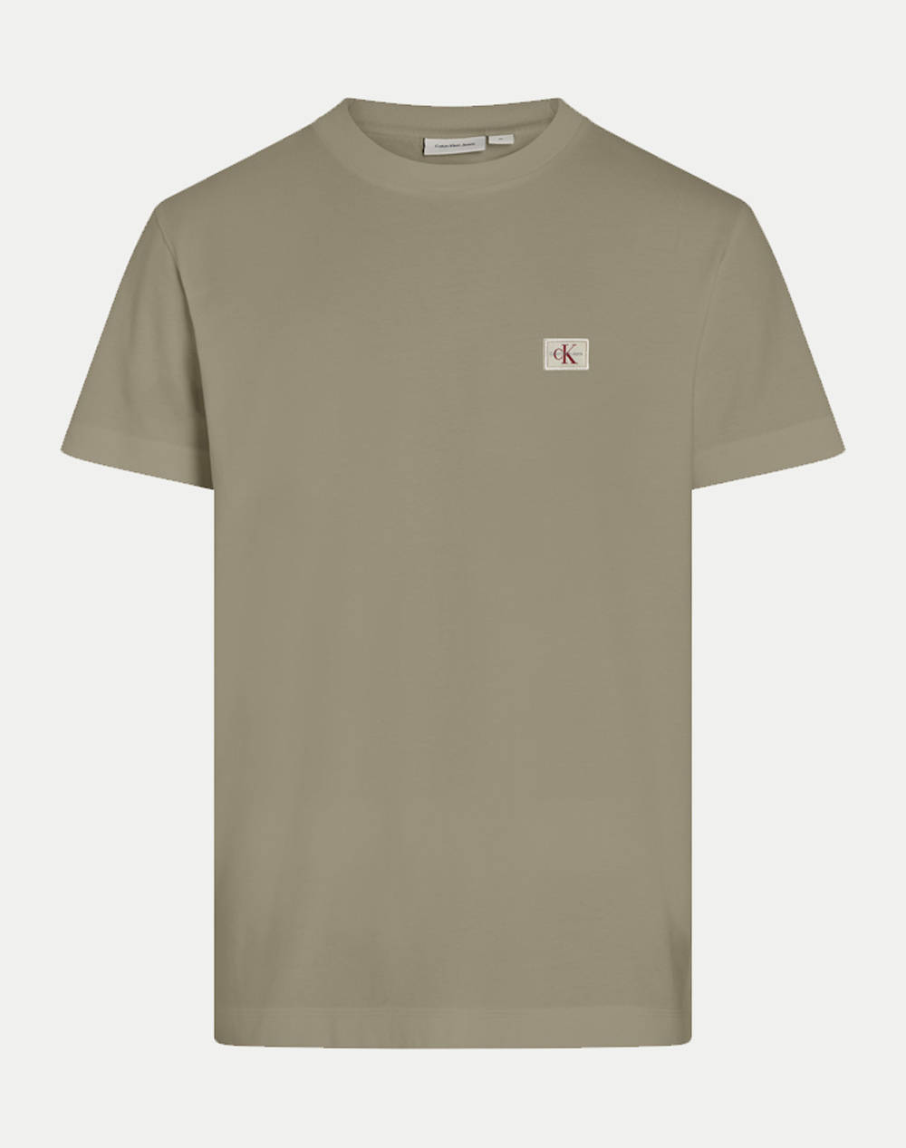 CALVIN KLEIN JEANS WOVEN LABEL REGULAR TEE