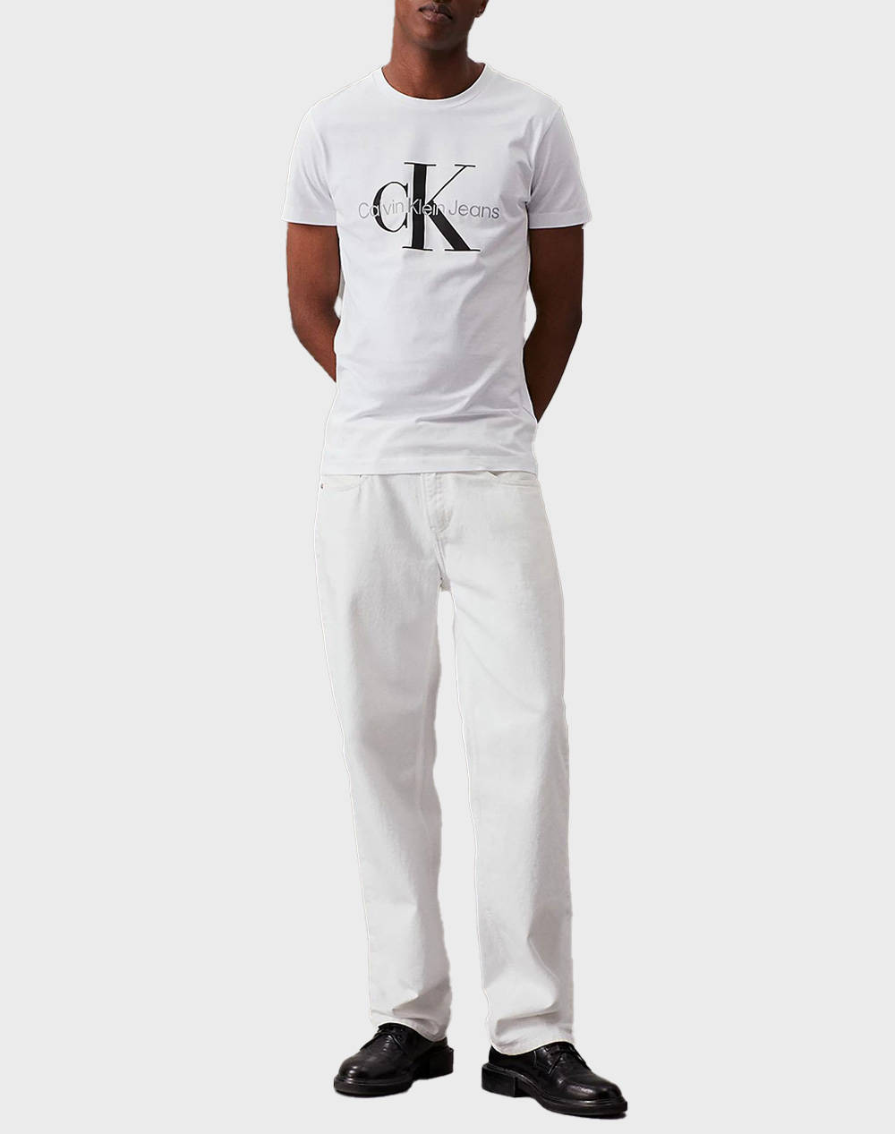 CALVIN KLEIN JEANS CORE MONOGRAM SLIM TEE