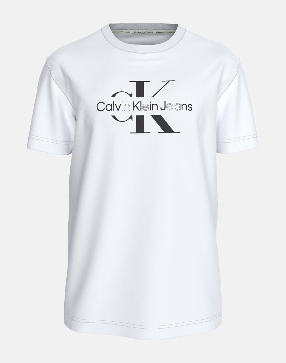 CALVIN KLEIN JEANS DISRUPTED OUTLINE MONOLOGO TEE