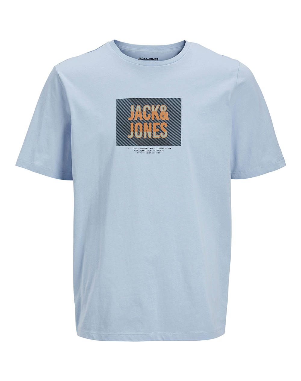 JACK&JONES JJHUDSON TEE SS CREW NECK LN