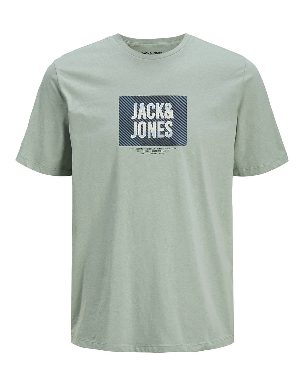 JACK&JONES JJHUDSON TEE SS CREW NECK LN