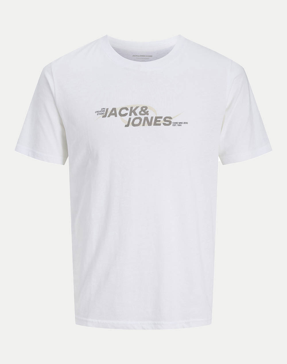 JACK&JONES JCOTARMAC PRINT TEE SS CREW NECK FST