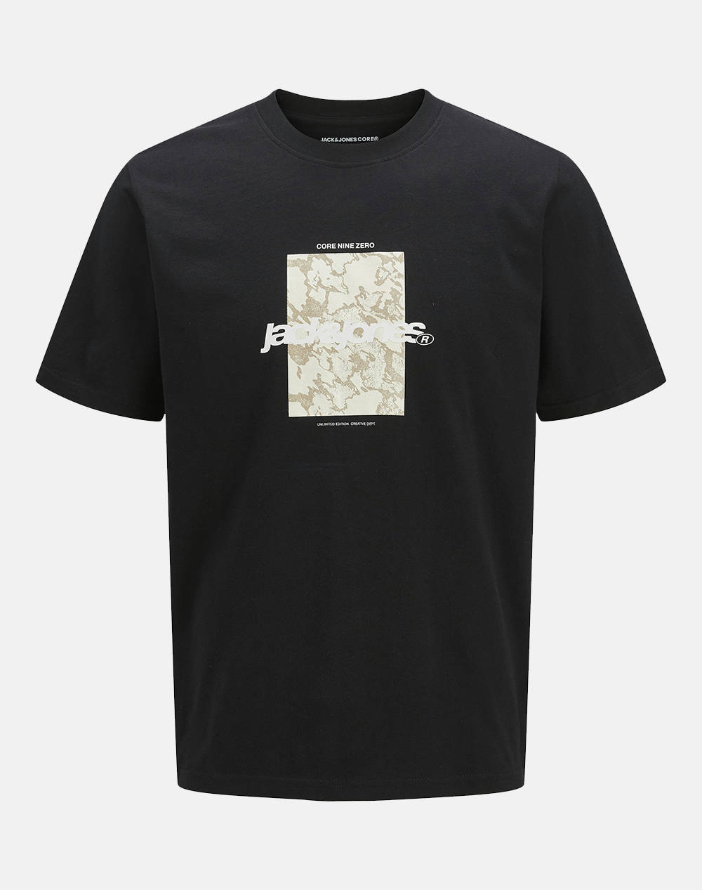 JACK&JONES JCOTARMAC CAMO FRONT TEE SS CREW NECK LN