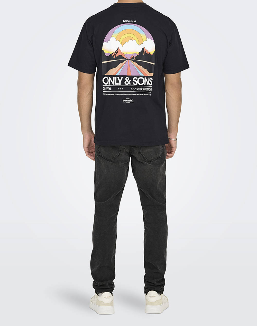 ONLY&SONS ONSKAZBAH PRINT RLX SS TEE