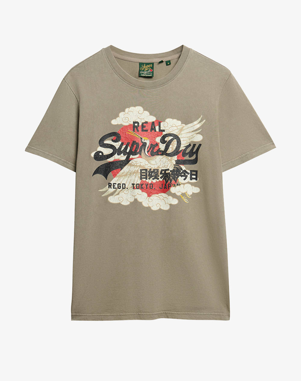 SUPERDRY D2 OVIN VL TOKYO RELAXED TEE MENS BLOUSE