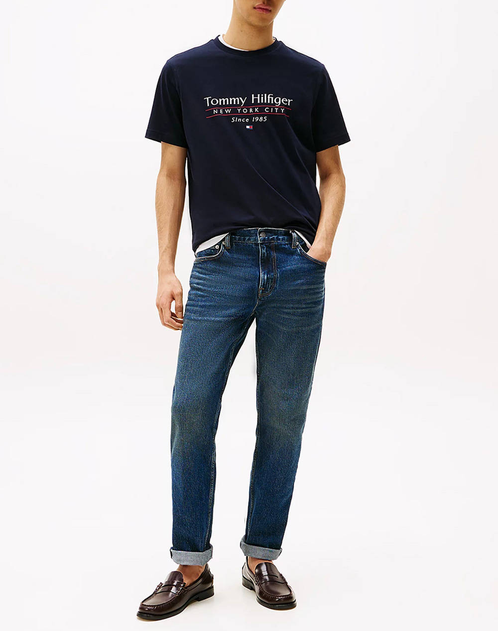 TOMMY HILFIGER HILFIGER CENTER STACK TEE