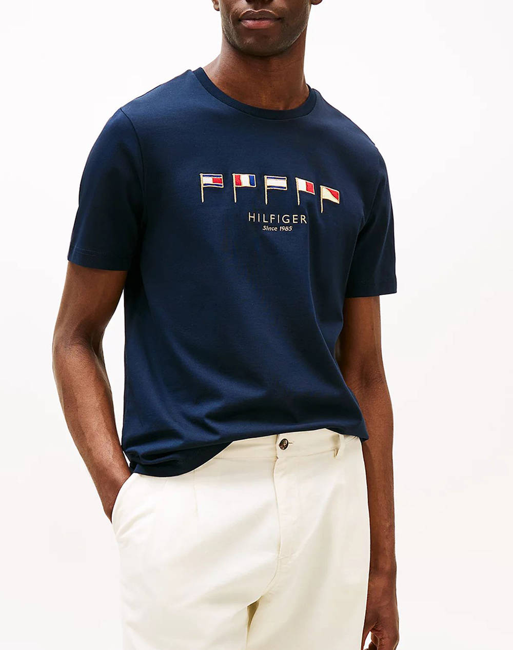 TOMMY HILFIGER HILFIGER MULTI FLAGS TEE