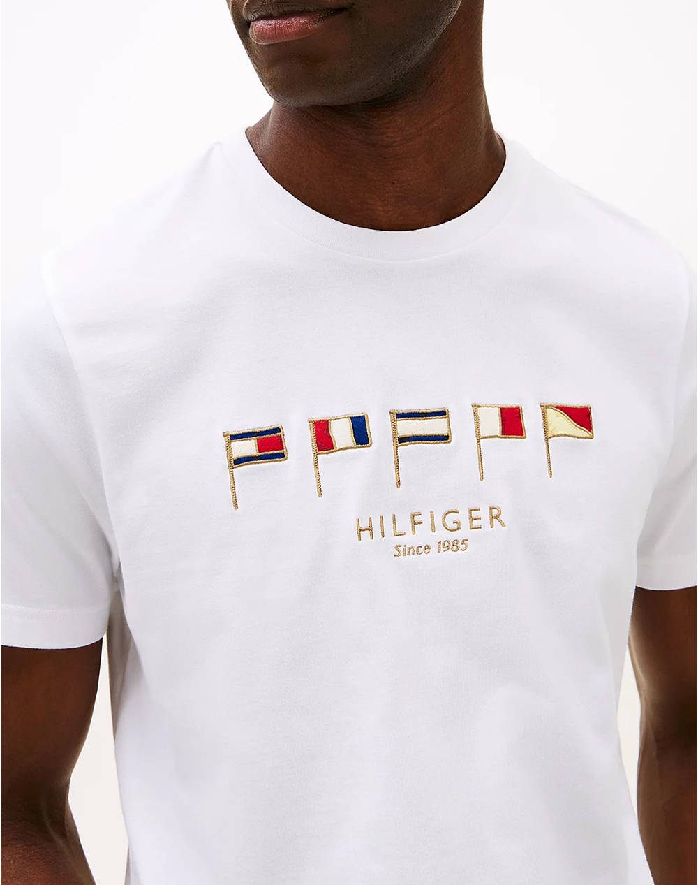 TOMMY HILFIGER HILFIGER MULTI FLAGS TEE