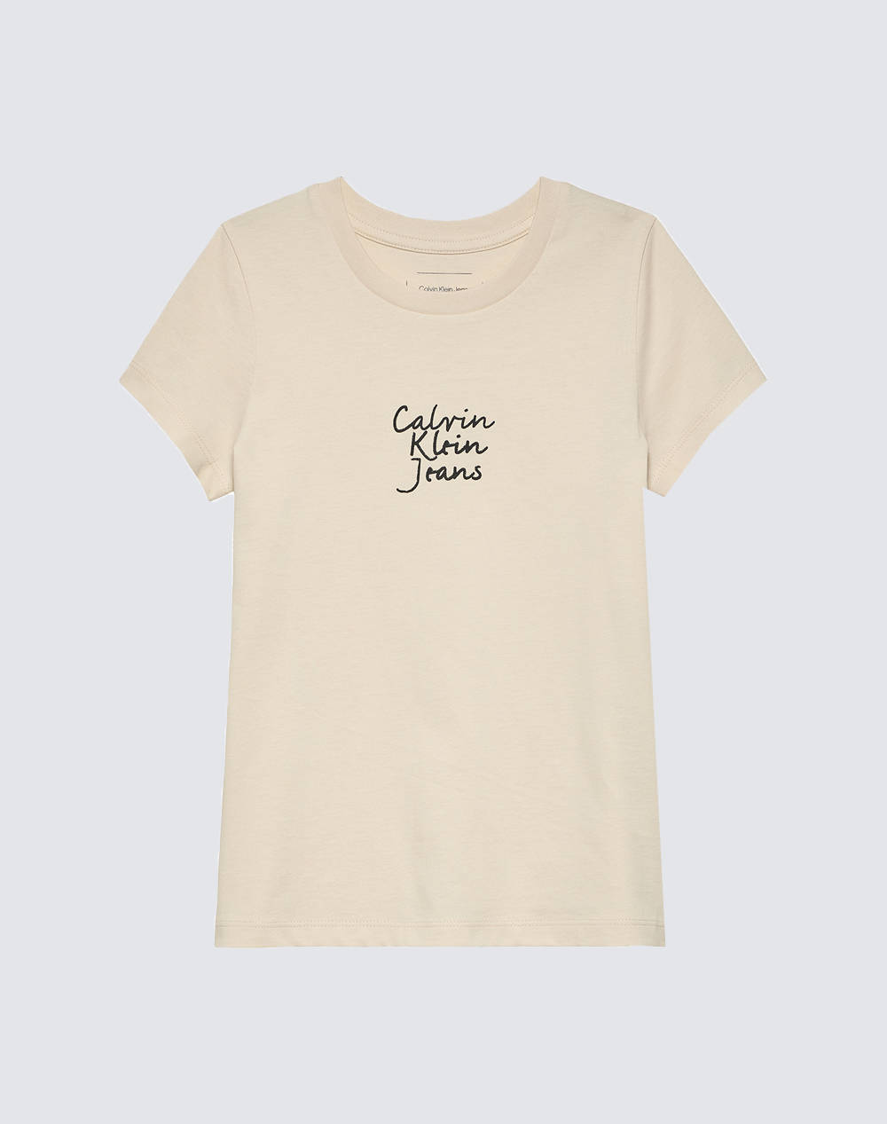 CALVIN KLEIN JEANS HANDWRITING LOGO SS SLIM T-SHIRT