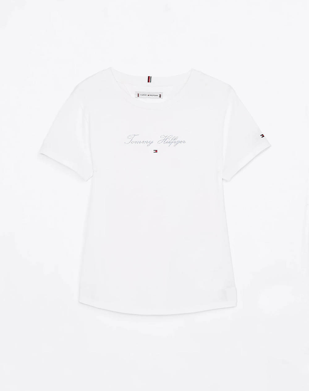 TOMMY HILFIGER TOMMY SCRIPT SLIM TEE SS