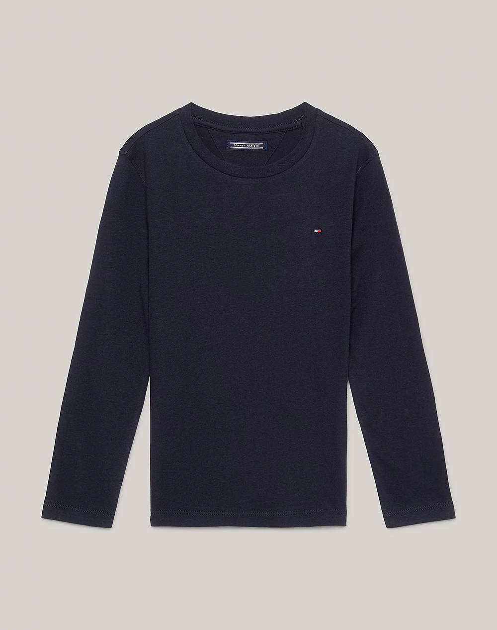 TOMMY HILFIGER BOYS BASIC CN KNIT L/S