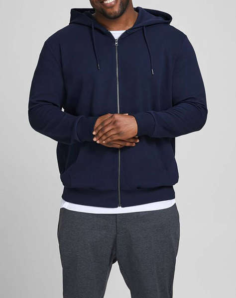 JACK&JONES JJEBASIC SWEAT ZIP HOOD NOOS PS