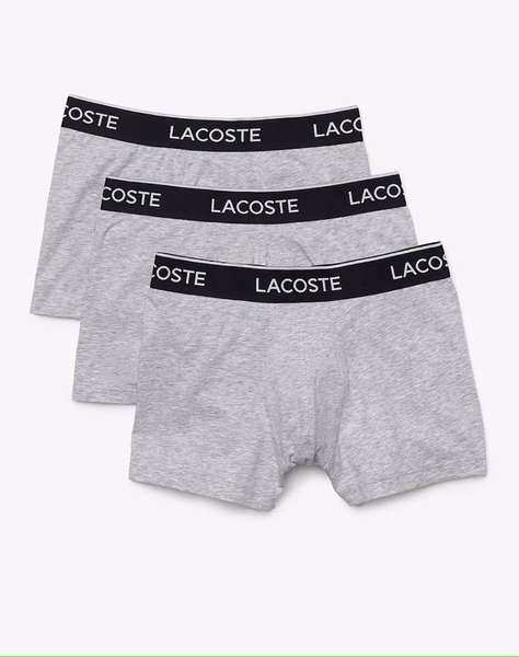 LACOSTE КОМПЛЕКТ БЕЛЬО ОТ 3 БРОЯ TRUNK PACK 3 TRUNKS