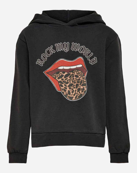 ONLY KONLUCINDA LIFE L/S HOOD ON/MOUTH SWT