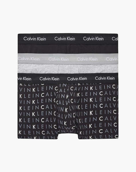 CALVIN KLEIN LOW RISE TRUNK 3PK