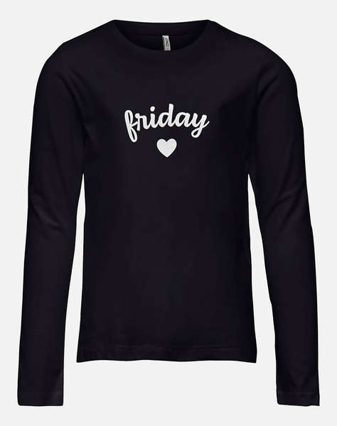 ONLY KOGWEEKDAY REG L/S FIGURE TOP BOX JRS