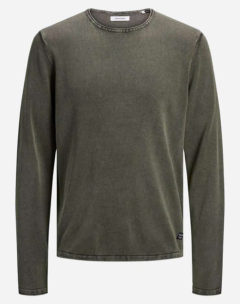 JACK&JONES JJELEO KNIT CREW NECK NOOS