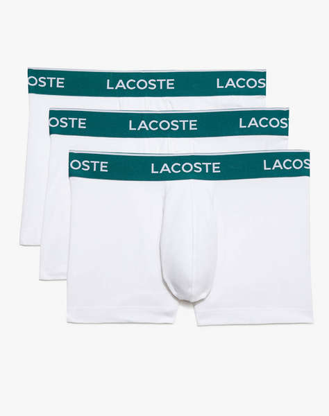 LACOSTE КОМПЛЕКТ БЕЛЬО ОТ 3 БРОЯ TRUNK PACK 3 TRUNKS