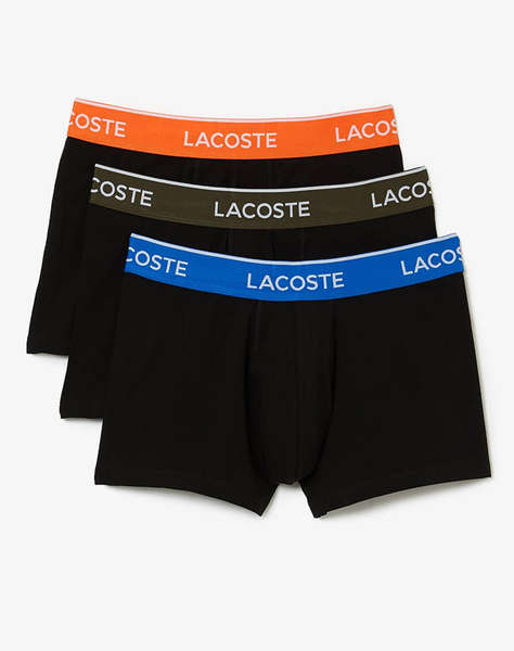 LACOSTE КОМПЛЕКТ БЕЛЬО ОТ 3 БРОЯ TRUNK PACK 3 TRUNKS