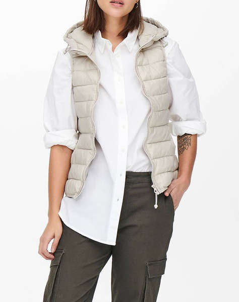 ONLY ONLNEWTAHOE HOOD WAISTCOAT OTW NOOS ЯКЕ