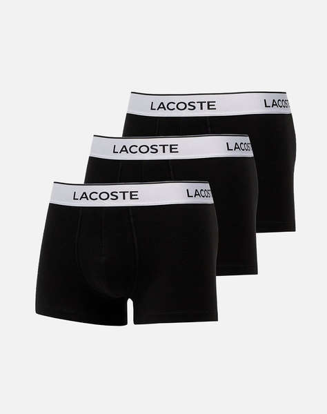 LACOSTE КОМПЛЕКТ БЕЛЬО ОТ 3 БРОЯ TRUNK PACK 3 TRUNKS