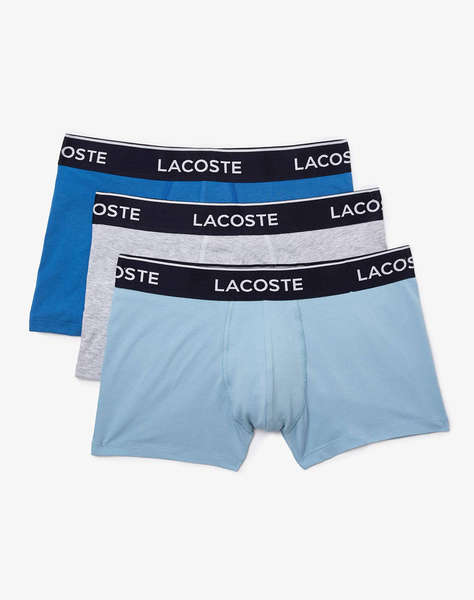 LACOSTE КОМПЛЕКТ БЕЛЬО ОТ 3 БРОЯ TRUNK PACK 3 TRUNKS