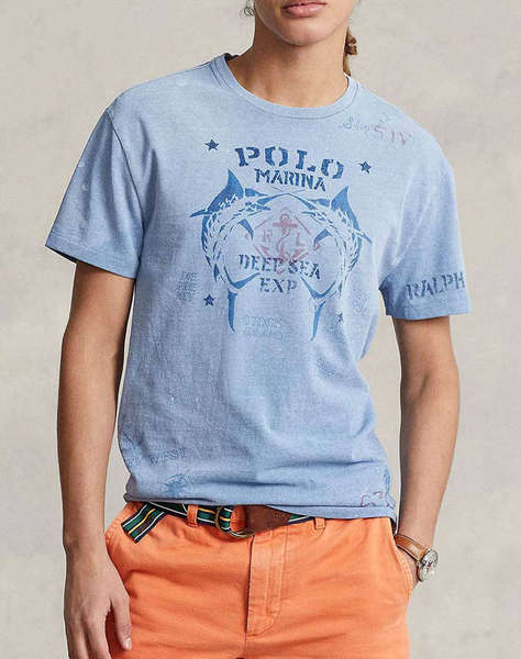 RALPH LAUREN SSCNCLSM1-SHORT SLEEVE-T-SHIRT