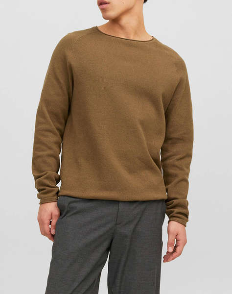 JACK&JONES JJEHILL KNIT CREW NECK NOOS