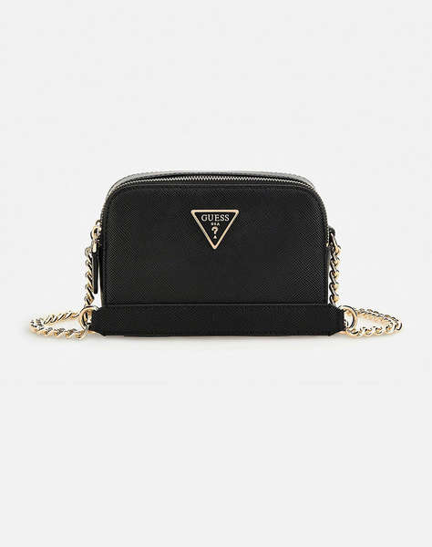 GUESS NOELLE CROSSBODY CAMERA ДАМСКА ЧАНТА (Размери: 20.5 x 14 x 7.5 см.)