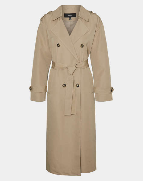 VERO MODA VMCHLOE LONG TRENCHCOAT GA NOOS