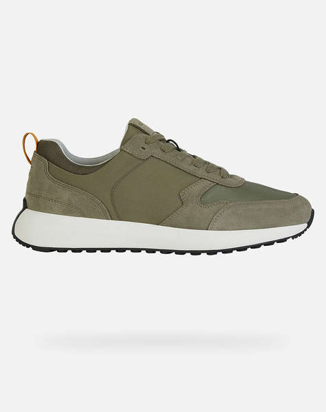 GEOX U VOLPIANO A - SUEDE+TEXTILE