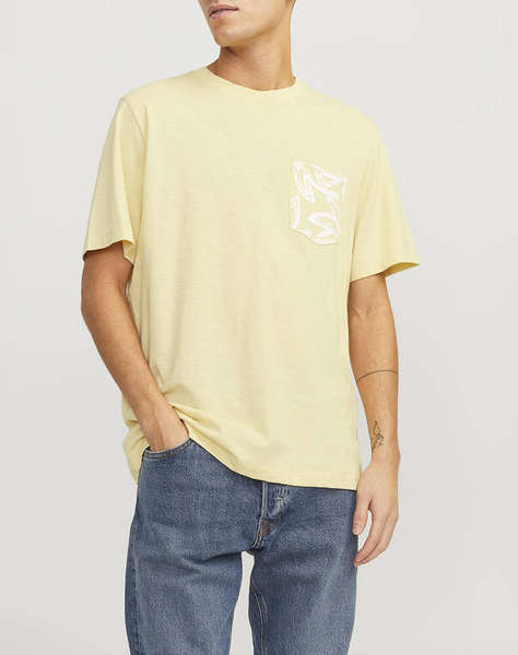 JACK&JONES JORLAFAYETTE POCKET TEE SS CREW NECK LN