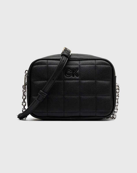 CALVIN KLEIN SQUARE QUILT CAMERA BAG (Размери: 14.5 x 21 x 6 см)