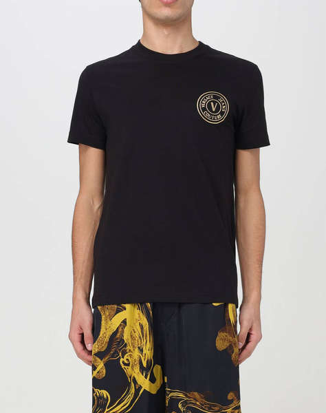 VERSACE JEANS 76GAHT02CJ00T 76UP600 S VEMBL T.FOIL SM MEN''S T-SHIRT