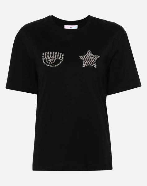 CHIARA FERRAGNI 76CBHG01CJG01 610 EYE STAR STUDS WOMEN''S T-SHIRT