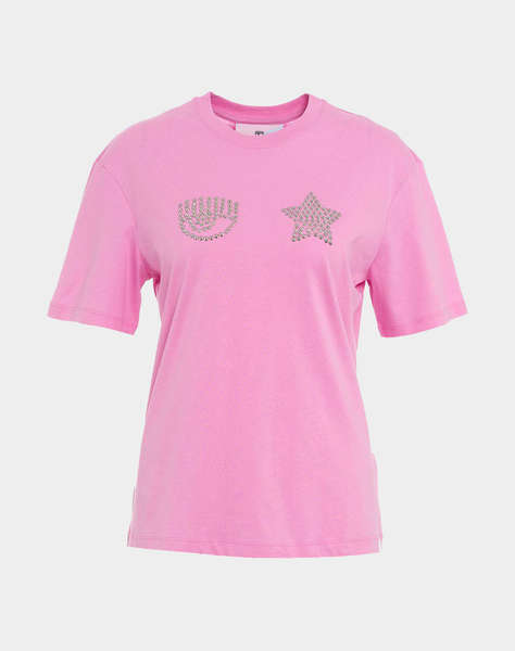 CHIARA FERRAGNI 76CBHG01CJG01 610 EYE STAR STUDS WOMEN''S T-SHIRT