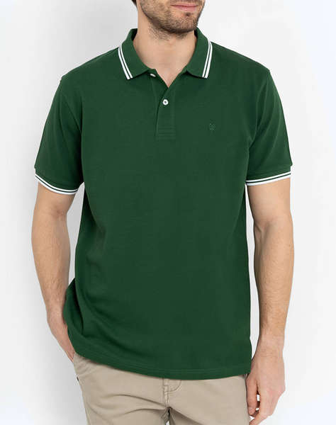 THE BOSTONIANS BLOUSE POLO PIQUE TWIN TIPPED REGULAR