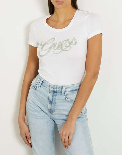 GUESS SS RN GUESS SCRIPT TEE ДАМСКА ТЕНИСКА