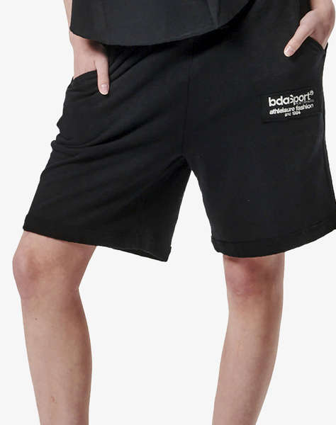 BODY ACTION WOMEN''S TERRY HIGH RISE BERMUDA SHORT