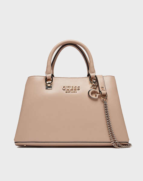 GUESS ELIETTE GIRLFRIEND SATCHEL ДАМСКА ЧАНТА(Размери: 20 x 34 x 11 см)