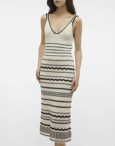 VERO MODA VMMINOU SL CALF LENGHT DRESS