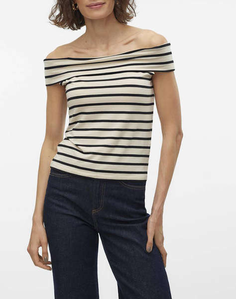 VERO MODA VMKENZI FIONA OFF SHOULDER TOP VMA