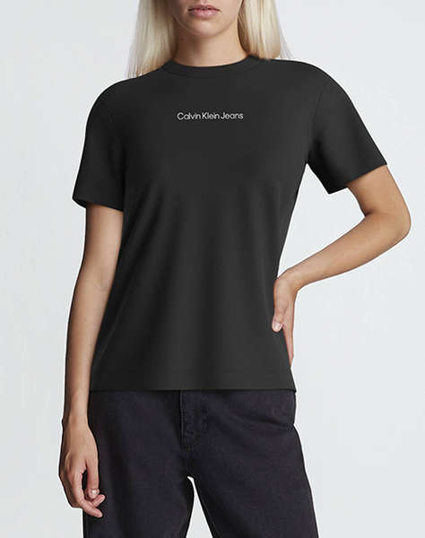 CALVIN KLEIN BLOUSE INSTITUTIONAL STRAIGHT TEE