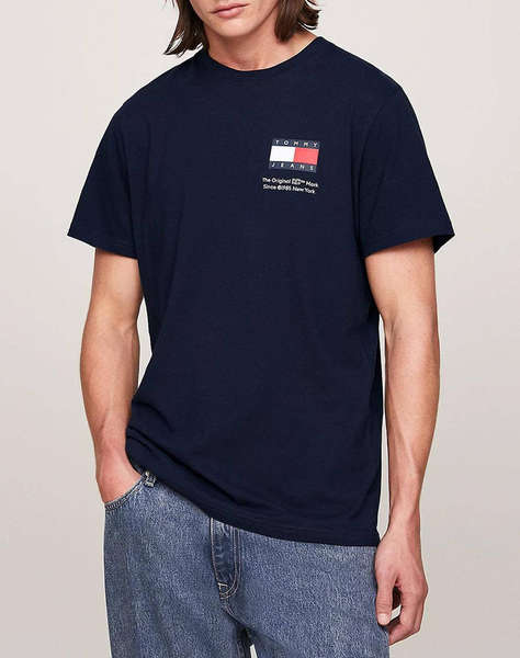 TOMMY JEANS TJM ESSENTIAL FLAG TEE EXT