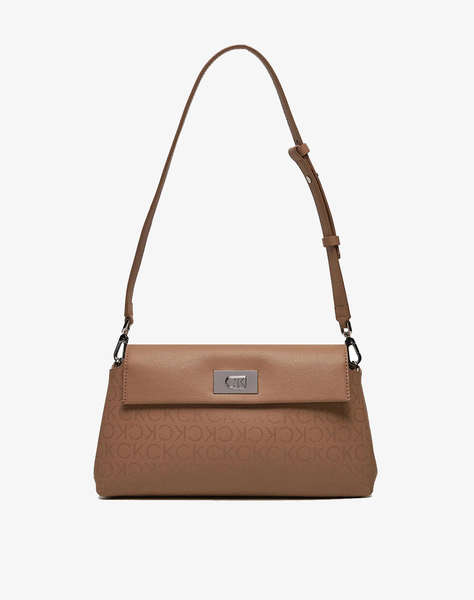 CALVIN KLEIN CK PUSH SHOULDER BAG_EPI MN (Размери: 15 x 28 x 10см.)