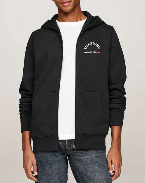 TOMMY HILFIGER ROUNDALL HOODED ZIP THROUGH