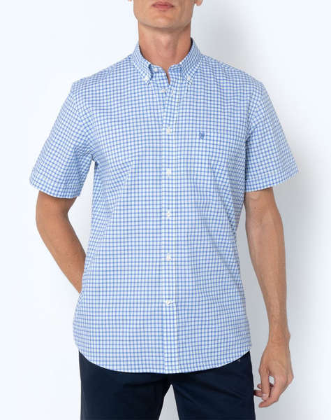 THE BOSTONIANS РИЗА CHESTER ПОПЛИН REGULAR FIT MiniCheck POPLIN Button-down Regular Fit