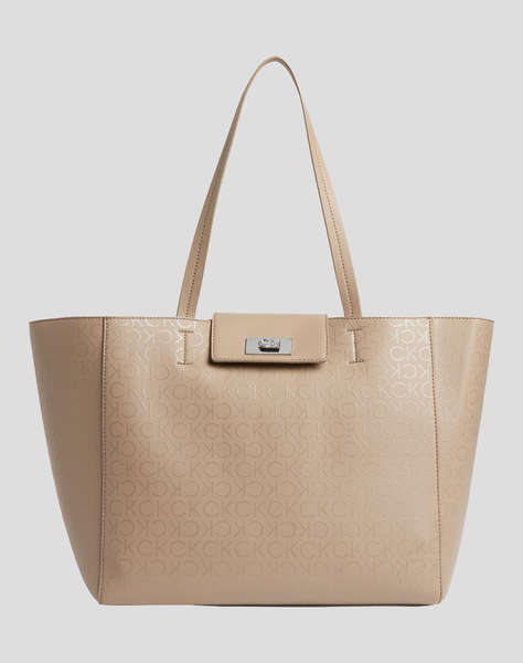 CALVIN KLEIN CK PUSH MEDIUM SHOPPER_EPI MN (Размери: 32.5 x 29 x 20 см